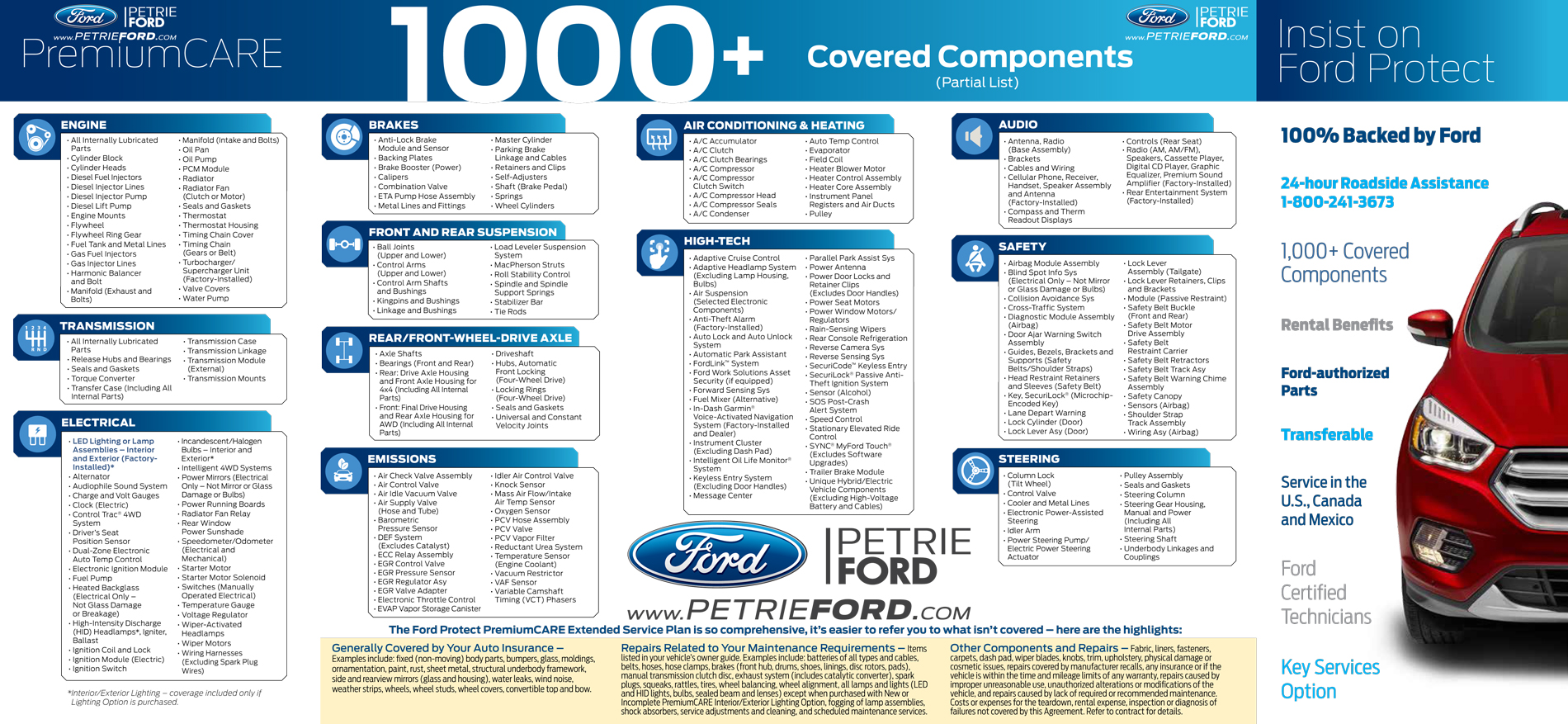 Premium Care Warranty Ford Canada Extended Warranty (ESP)